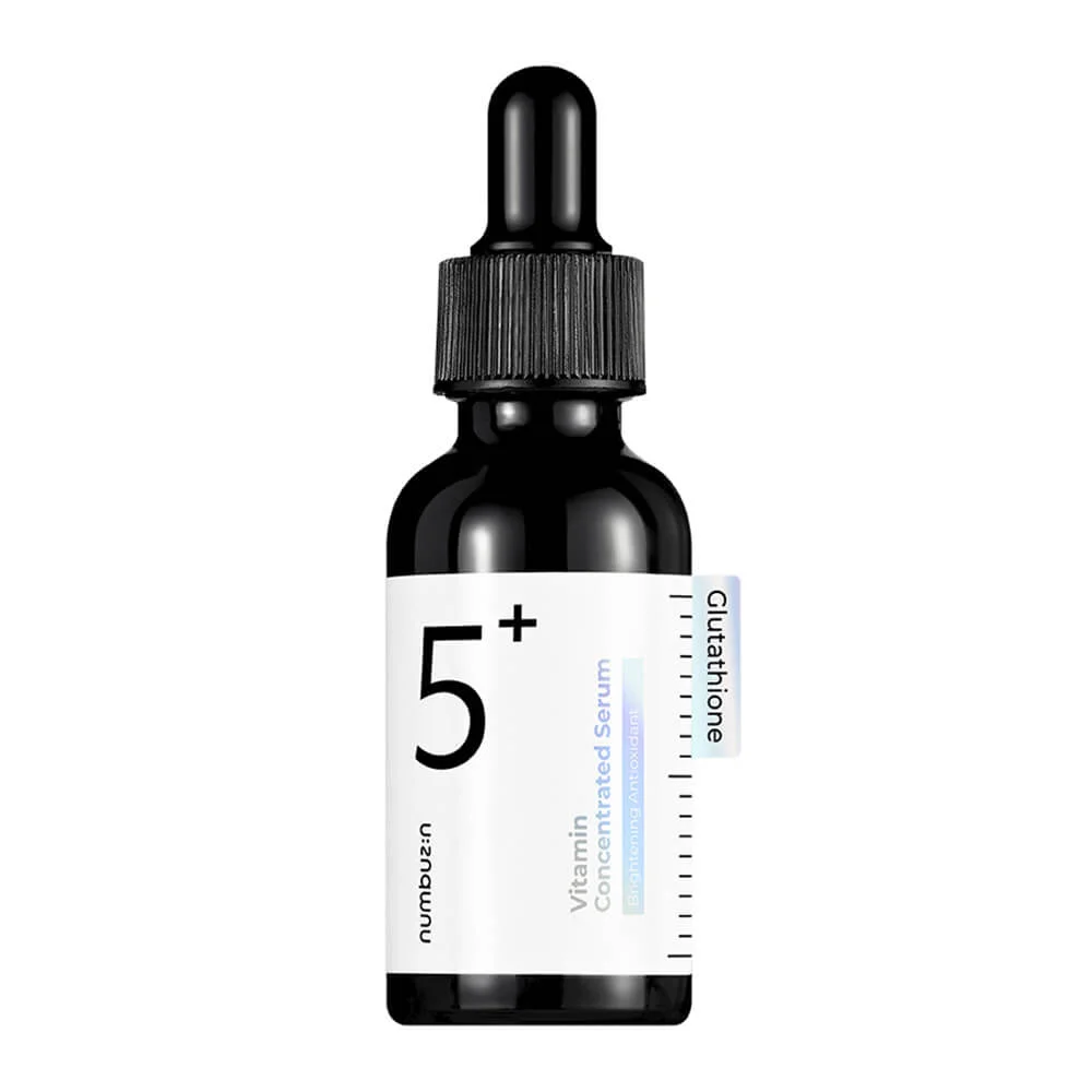 Осветляющая витаминная сыворотка с глутатионом numbuzin No.5 Vitamin Concentrated Serum