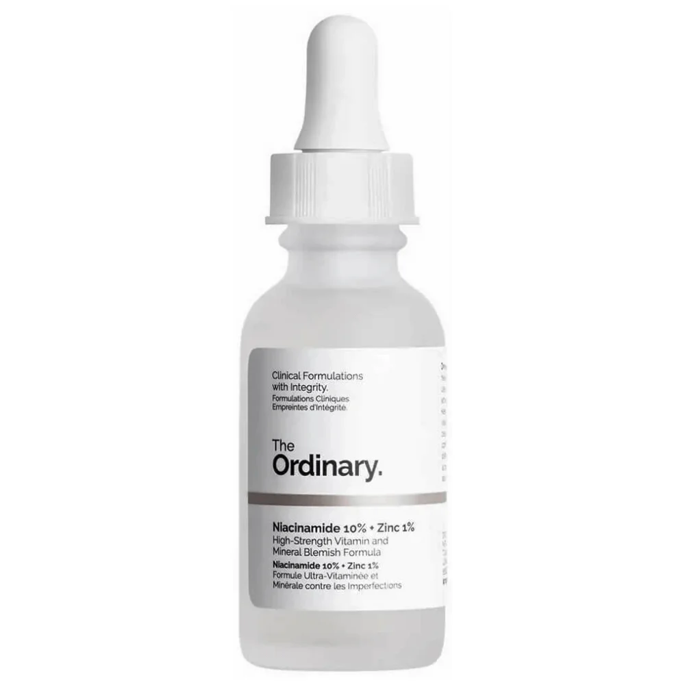 Сыворотка для проблемной кожи с 10% ниацинамида и цинком The Ordinary Niacinamide 10% + Zinc 1%