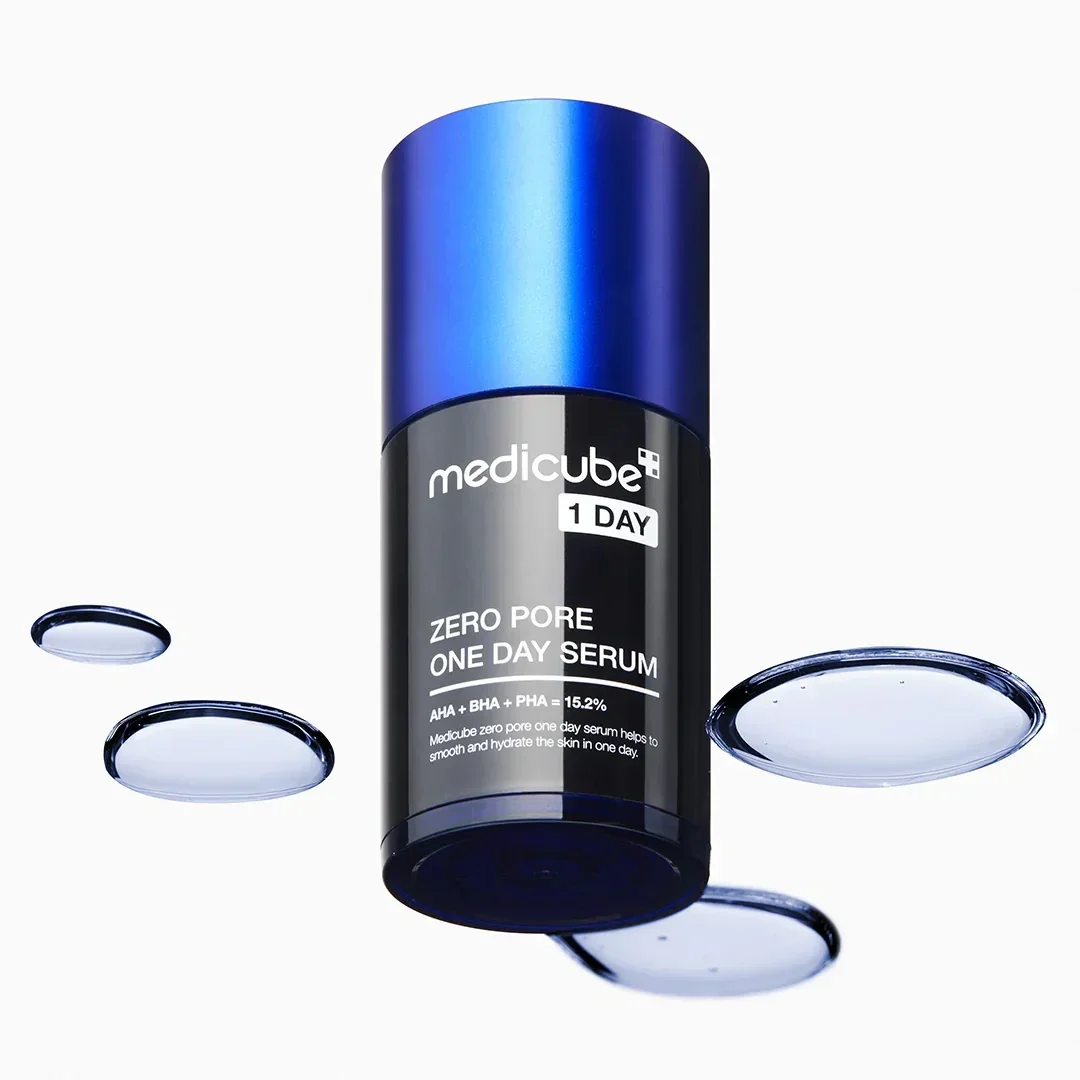 Себорегулирующая сыворотка для сужения пор с комплексом кислот Medicube Zero Pore One Day Serum