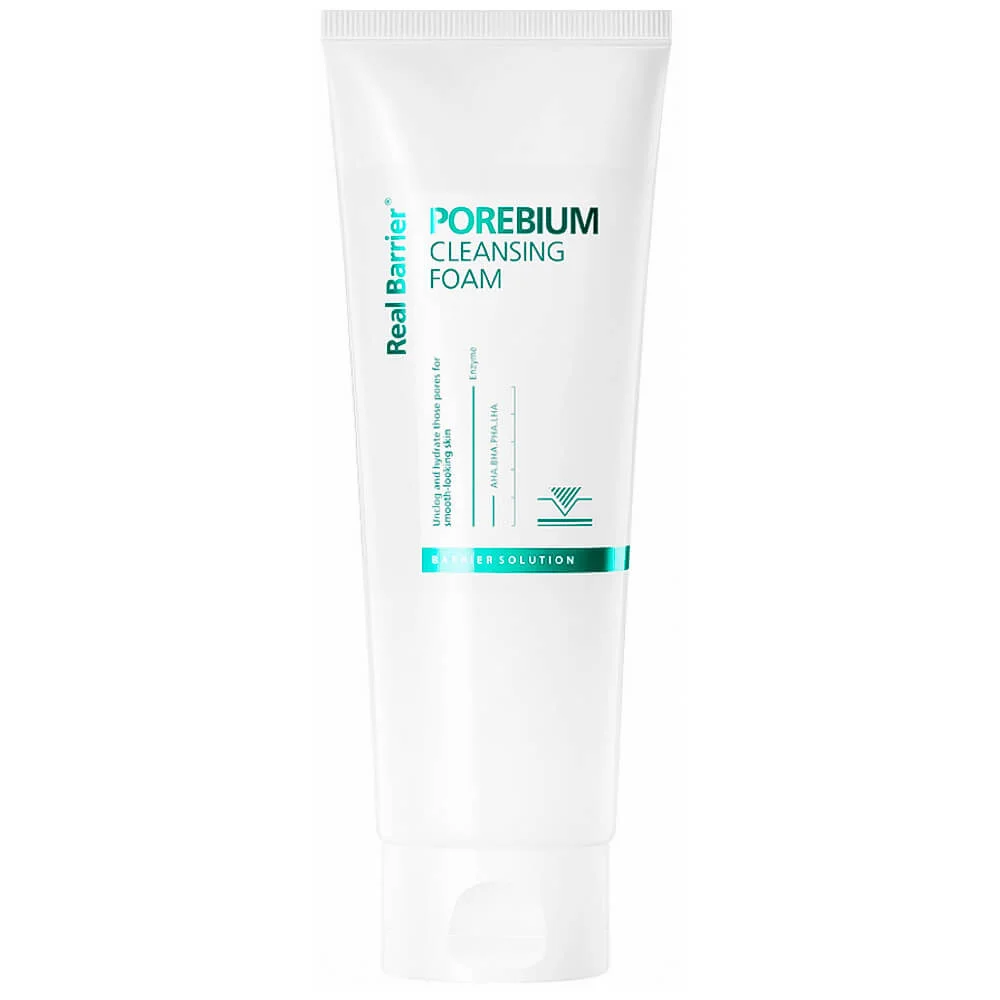 Энзимная пенка для глубокого очищения Real Barrier Porebium Cleansing Foam