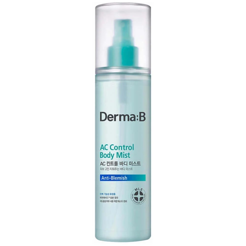 Ламеллярный мист для тела против акне Derma:B AC Control Body Mist