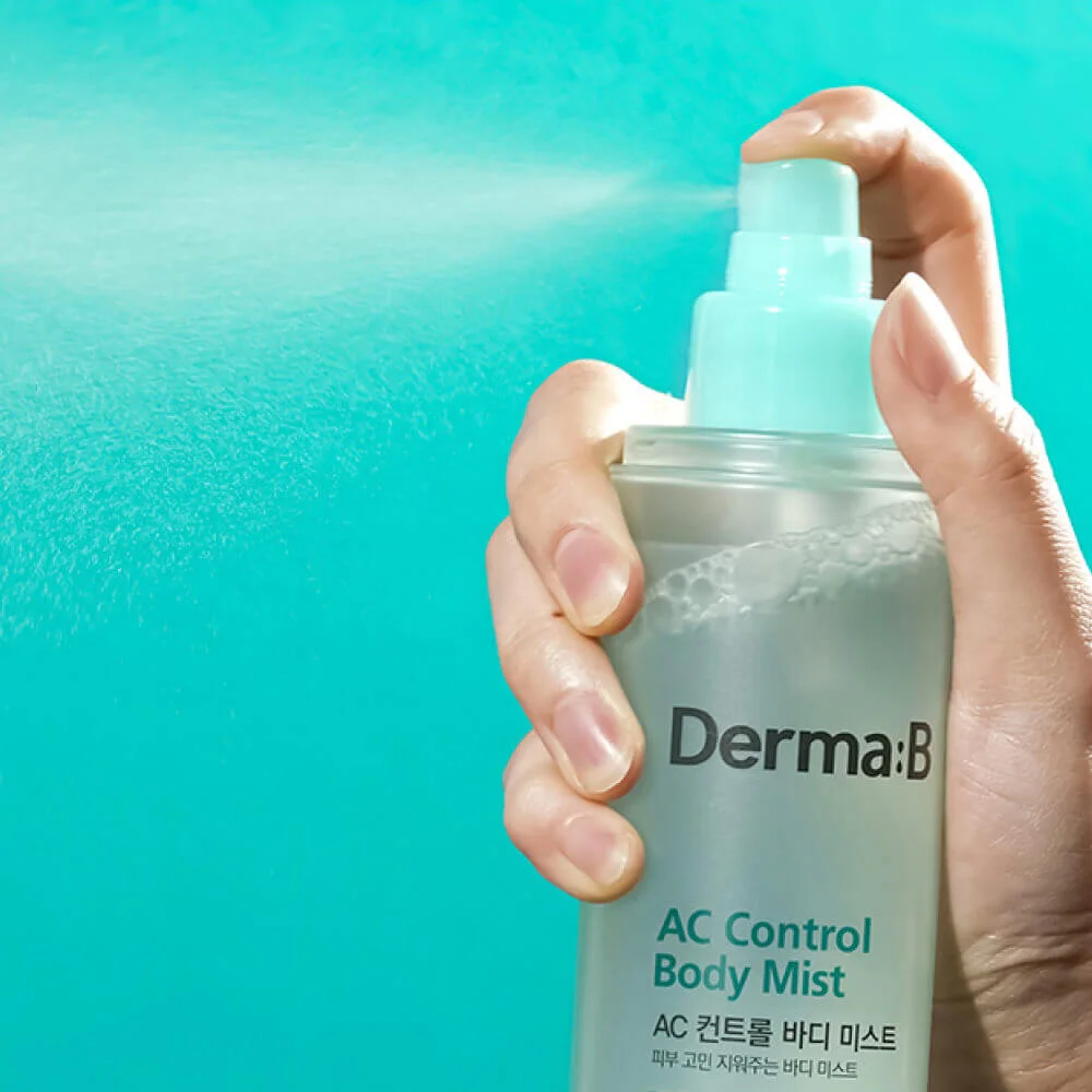 Ламеллярный мист для тела против акне Derma:B AC Control Body Mist