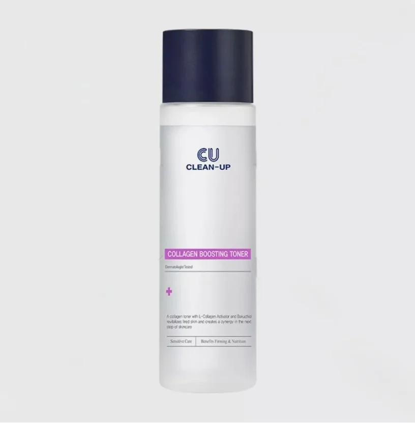 Тонер-Бустер с Коллагеном CU CLEAN-UP Collagen Boosting Toner