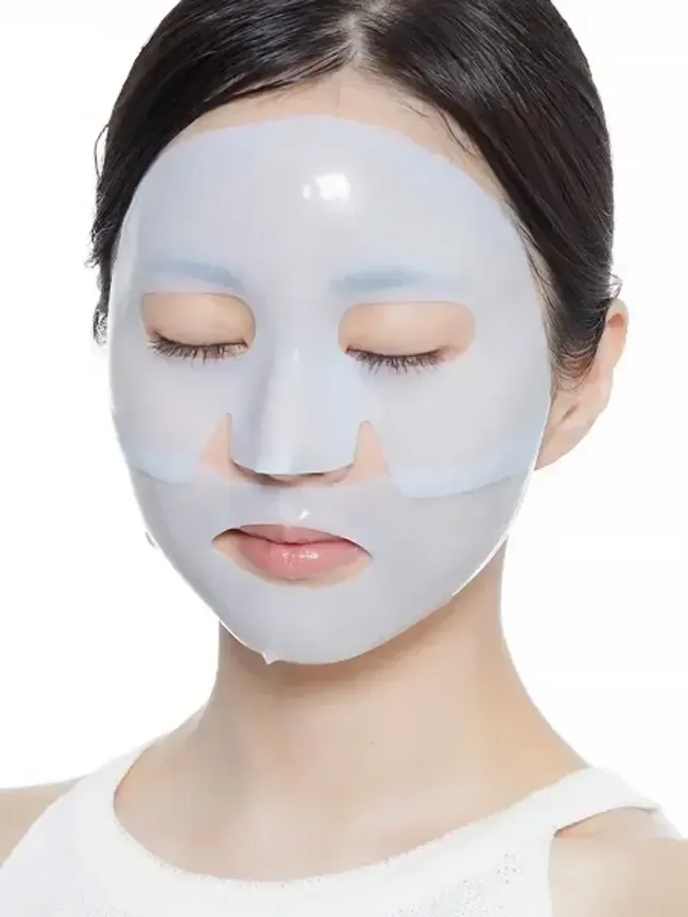 Двухступенчатая тканевая маска VT HYDROP  2-Step Mask голубая