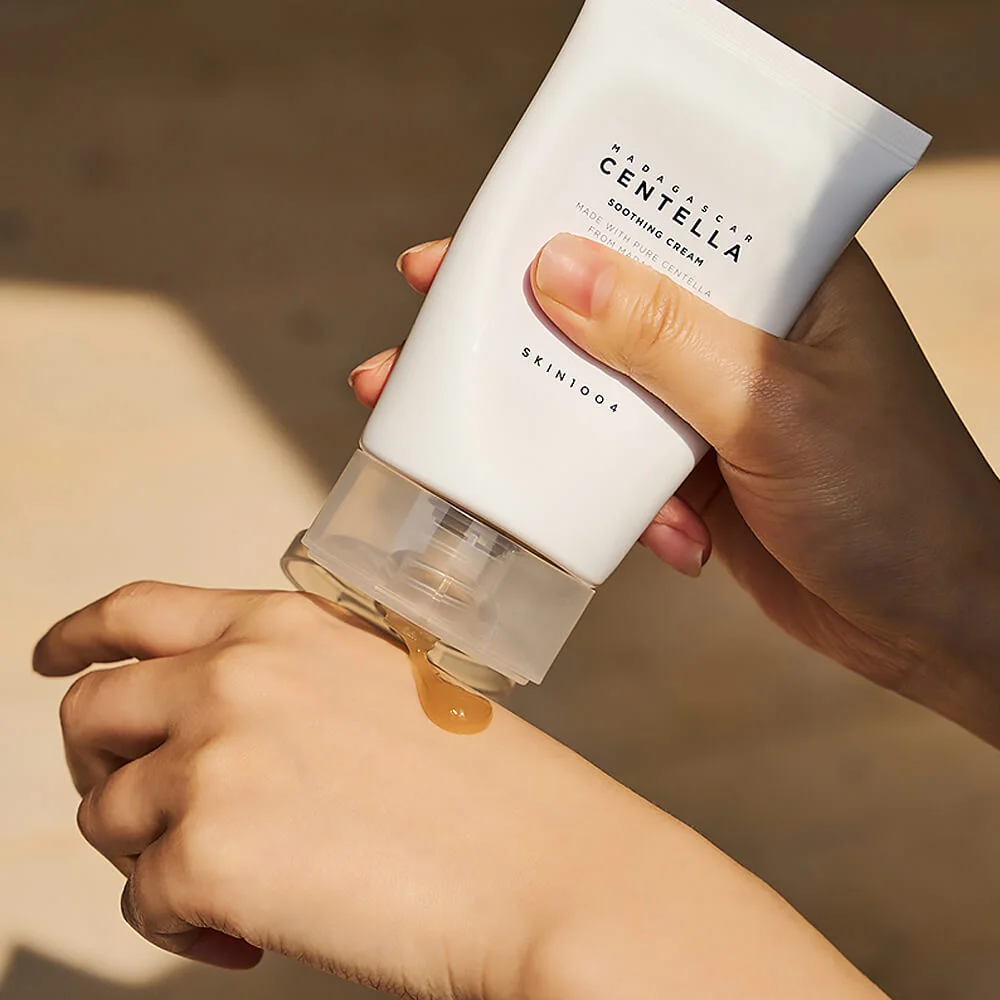 Охлаждающий защитный крем с центеллой SKIN1004 Madagascar Centella Soothing Cream 