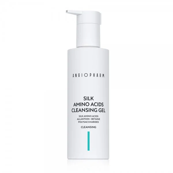 Гель для умывания с аминокислотами шелка ANGIOPHARM 