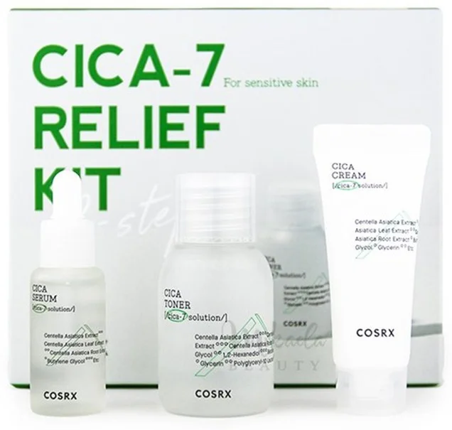 Набор для чувствительной кожи COSRX Cica-7 Relief Kit