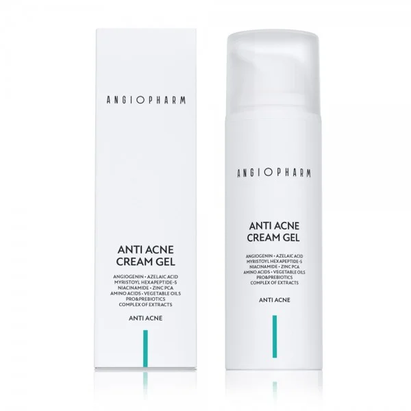 Крем-гель для лица Angiopharm Anti acne для проблемной кожи