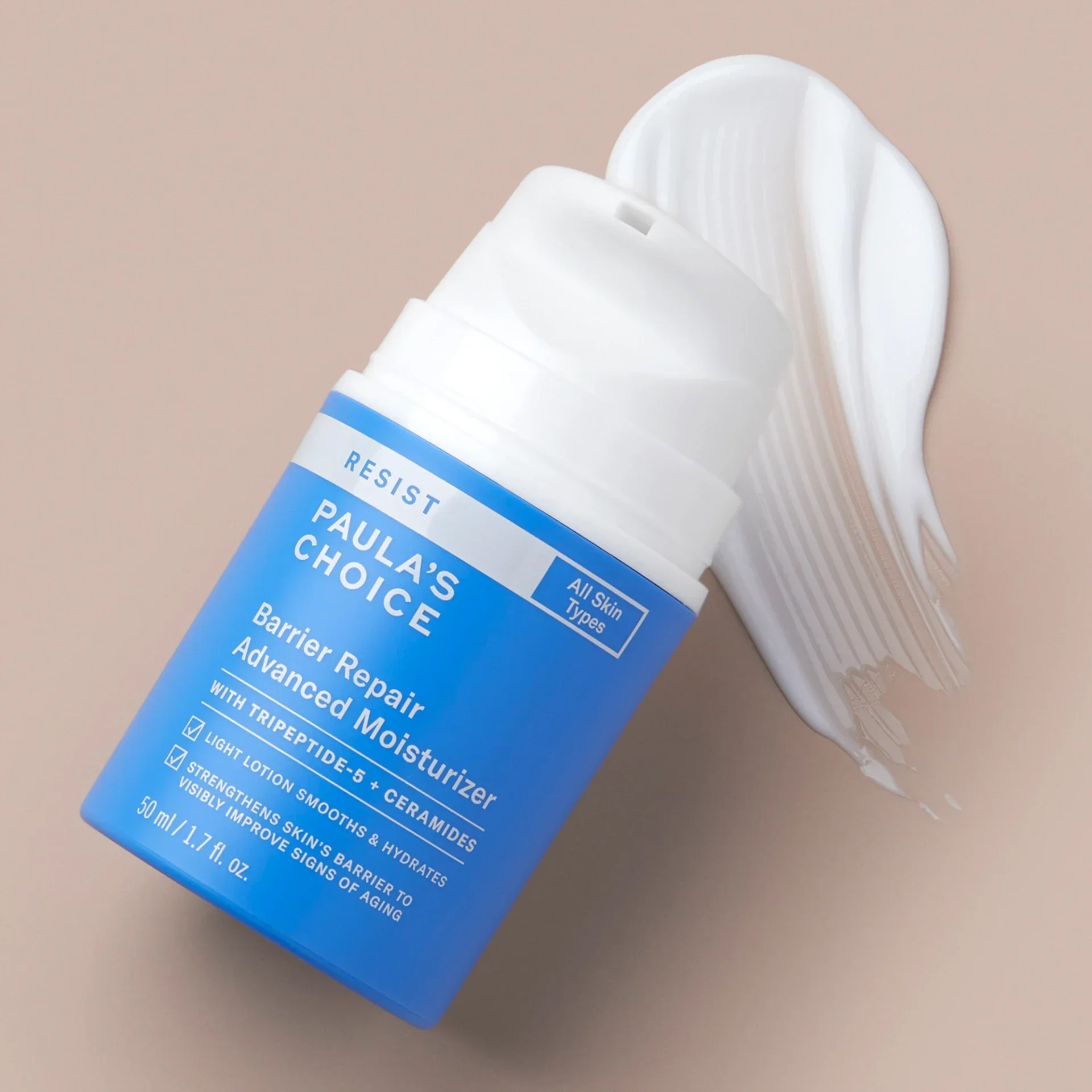 Крем для восстановления барьера кожи с керамидами 50 мл / Resist barrier repair advanced moisturizer