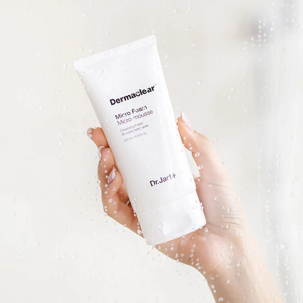 Мягкая пенка для умывания с био-водой Dr.Jart+ Dermaclear Micro Foam Micro-Mousse Cleansing Foam