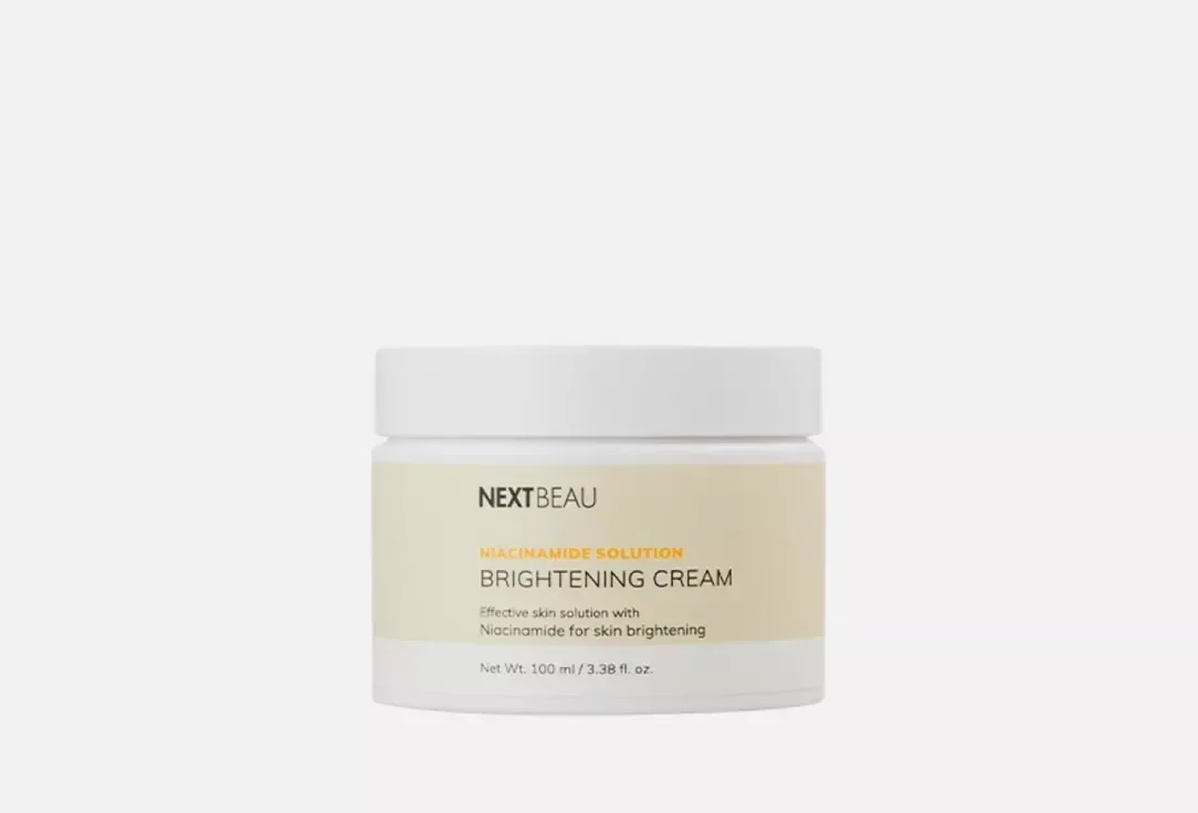 NEXTBEAU Осветляющий крем для лица Niacinamide Solution Brightening Cream / 100 мл