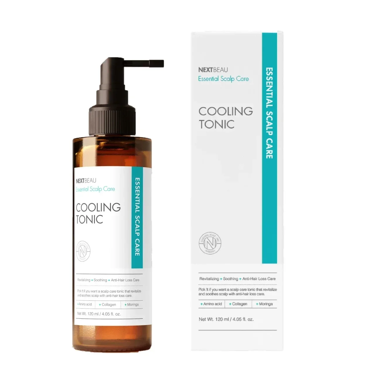  Тоник для кожи головы NEXTBEAU Essential Scalp Care Cooling Tonic / 120 мл. 