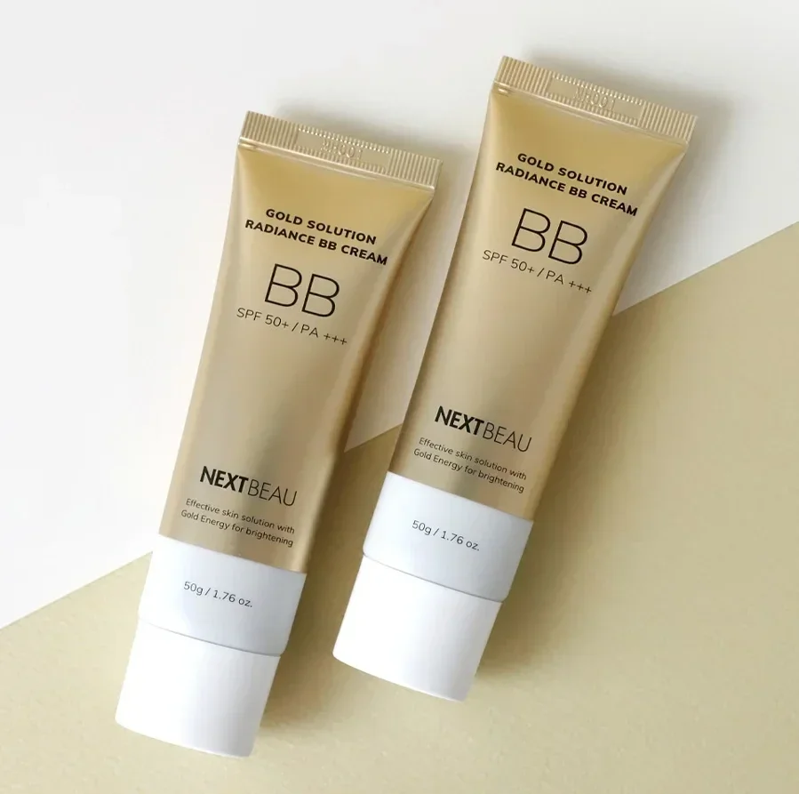 Nextbeau BB крем для лица с золотом Gold Solution Glow BB cream 