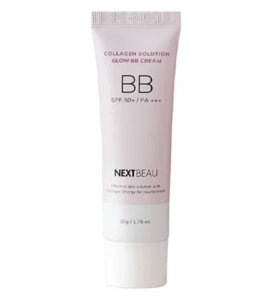 BB крем для лица с коллагеном Nextbeau  Collagen Solution Glow BB cream 