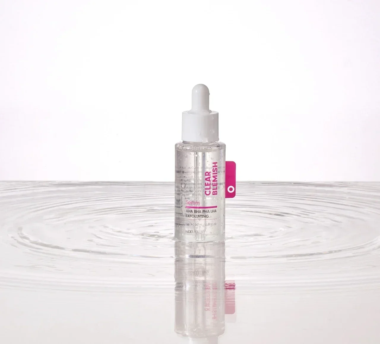 Сыворотка для лица Nextbeau Clear Blemish AHA/BHA/PHA/LHA Exfoliating Serum для проблемной кожи / 50 мл