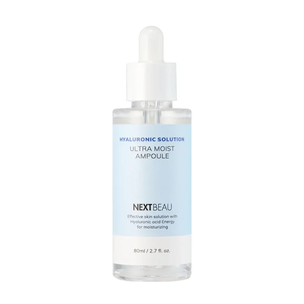 Увлажняющая сыворотка для лица с гиалуроновой кислотой Nextbeau Hyaluronic solution Moist Ampoule / 80 мл