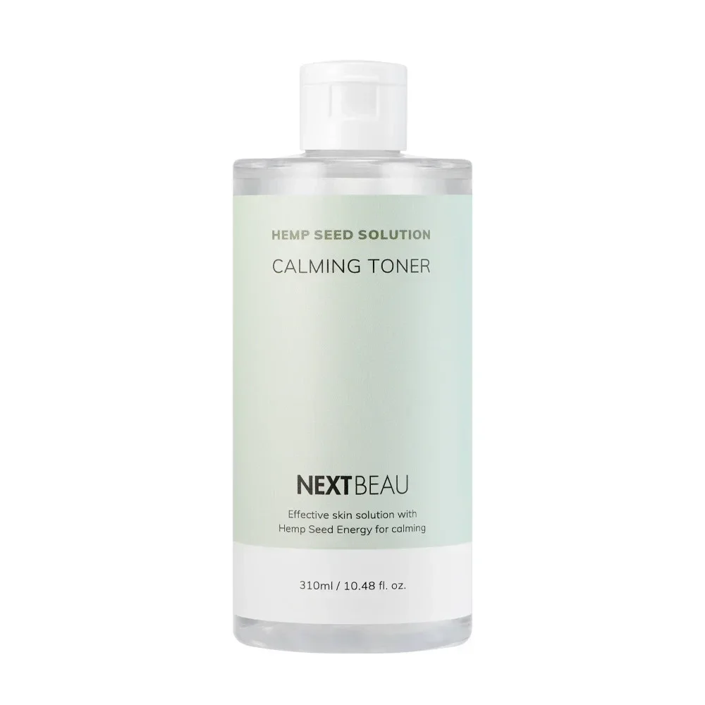  Успокаивающий тонер для лица с конопляным маслом Nextbeau Hemp seed solution Calming Toner / 310 мл