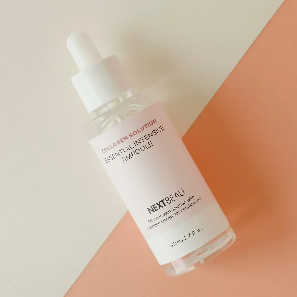 Подтягивающая сыворотка для лица с коллагеном Nextbeau  Collagen solution Intensive Ampoule / 80 мл