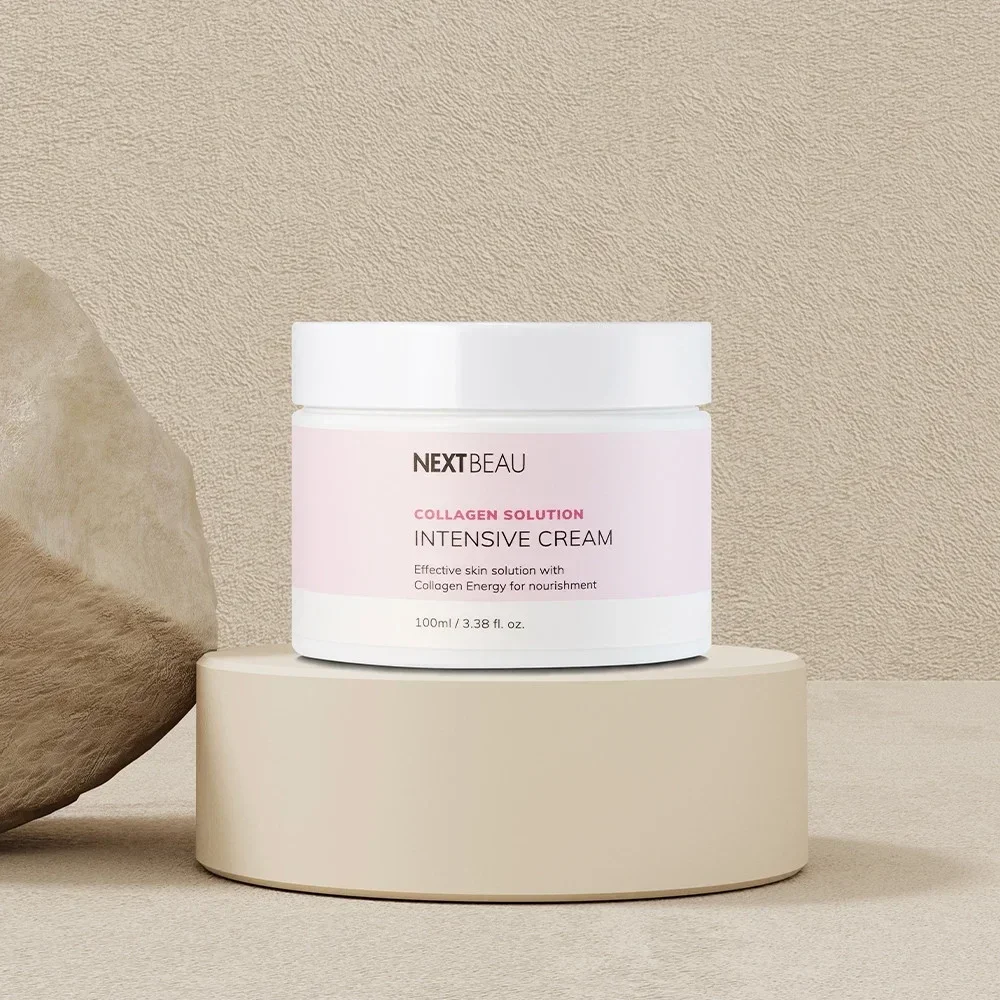 Подтягивающий крем для лица с коллагеном Nextbeau  Collagen solution Intensive Cream / 100 мл