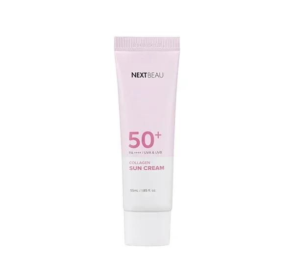 Солнцезащитный крем для лица и тела Nextbeau Collagen Sun Cream SPF50+ PA++++/ 55 мл