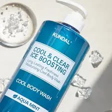 Гель для душа Kundal Cool & Clear Ice Boosting Cool Body Wash Aqua Mint