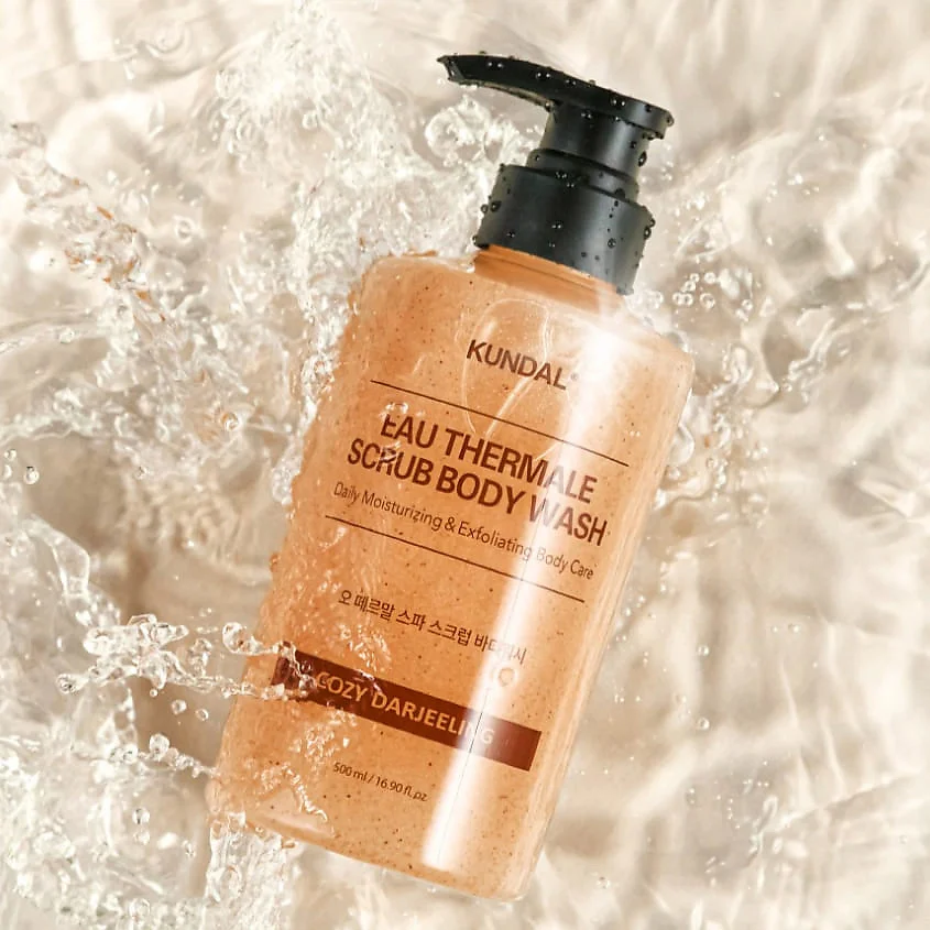 Скраб для тела Дарджилинг KUNDAL Eau Thermale Cozy Darjeeling Scrub Body Wash, 500 мл