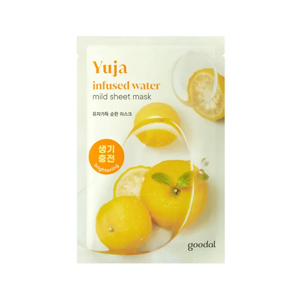Осветляющая маска с экстрактом юдзу Goodal Yuja Infused Water Mild Sheet Mask