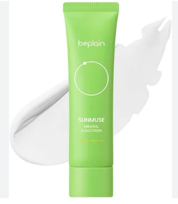 Минеральный солнцезащитный крем Beplain Sun Muse Mineral Sunscreen SPF50+ PA++++ 50ml
