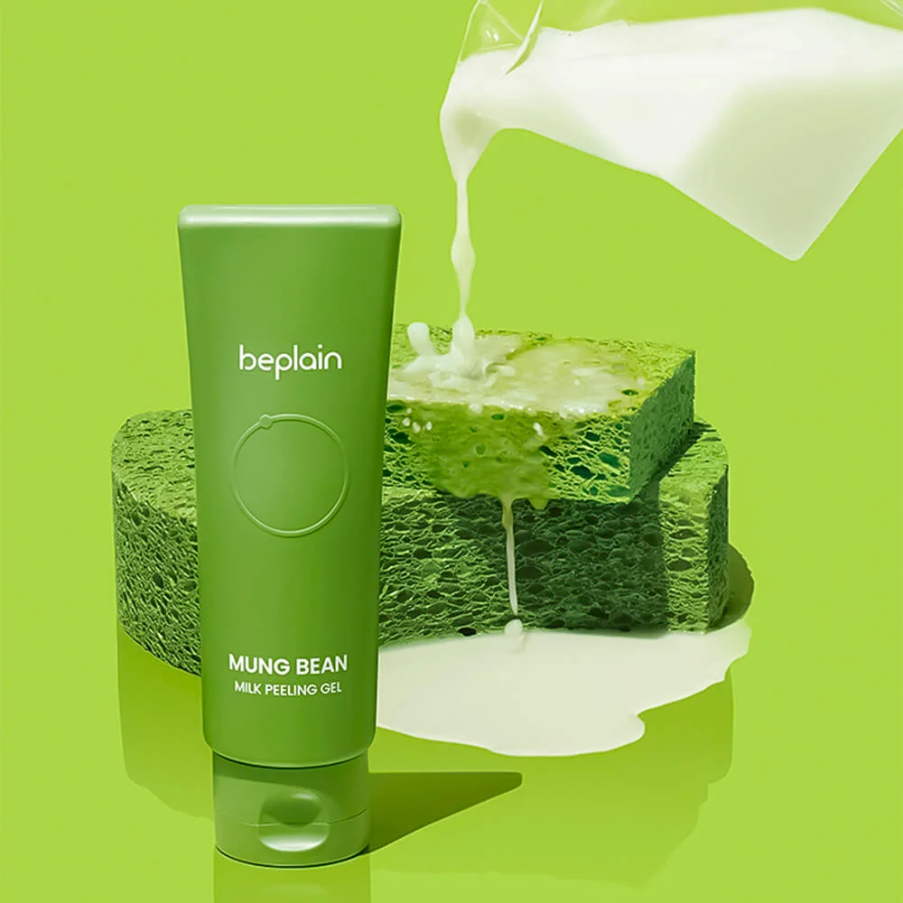 Молочный пилинг-скатка beplain Mung Bean Milk Peeling Gel