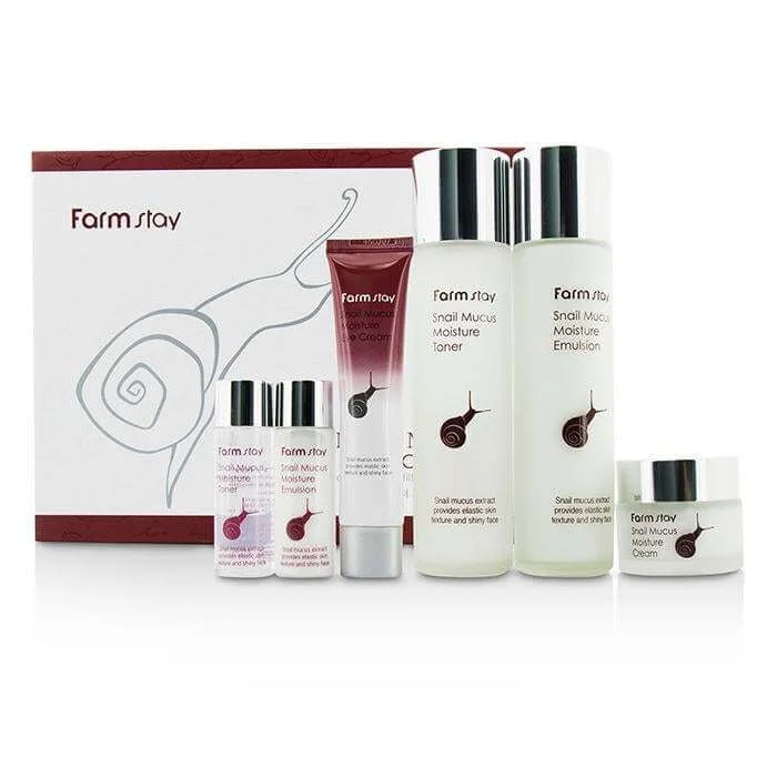Набор улиточный Farm stay Snail Mucus Moisture Skin Care 4 Set 