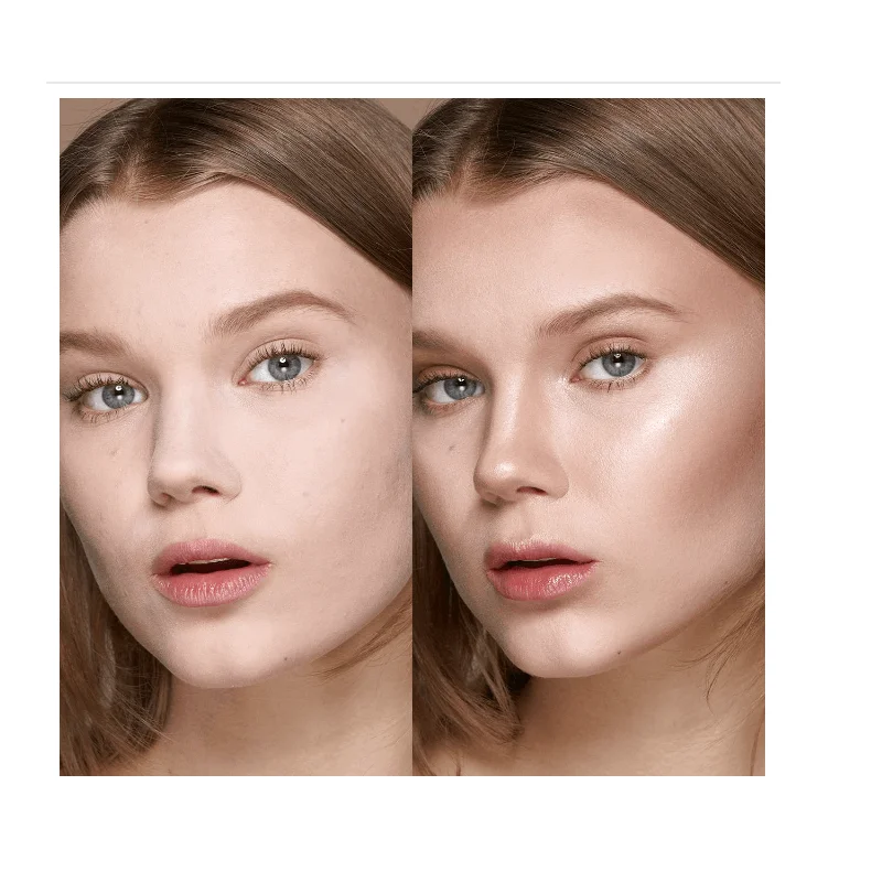  Пудровая палетка с хайлайтером для контурирования лица KIKO Contour Obsession 