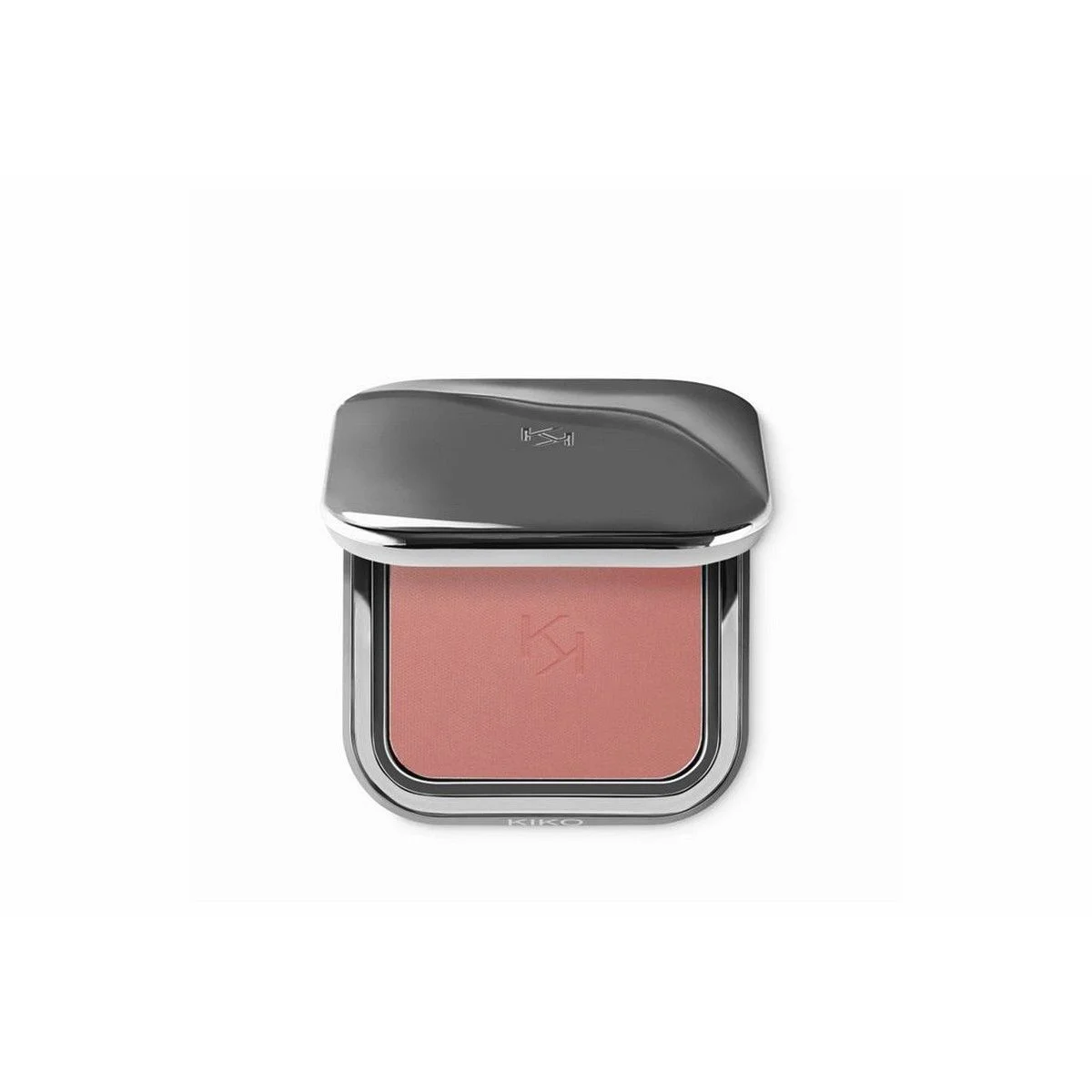 Стойкие пудровые румяна KIKO Milano Unlimited Blush 04 Metallic Rosy Biscuit 04