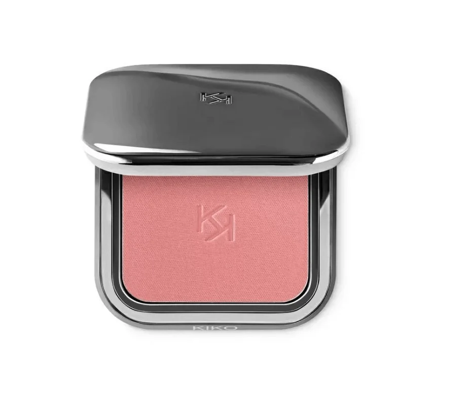 Стойкие пудровые румяна KIKO Milano Unlimited Blush 10 Warm Mauve 10