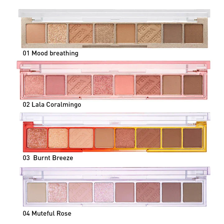 Компактная палетка теней для век Peripera All Take Mood Palette
