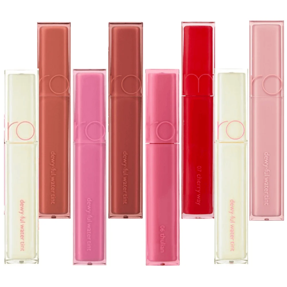 Глянцевый увлажняющий тинт для губ rom&nd Dewyful Water Tint