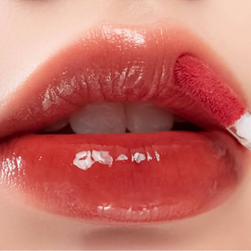 Глянцевый тинт с эффектом стеклянных губ Rom&Nd Glasting Water Tint  02