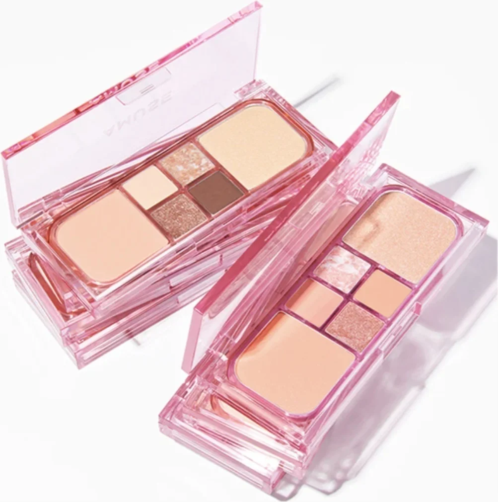 Веганская палетка для лица AMUSE Vegan Face All Palette 