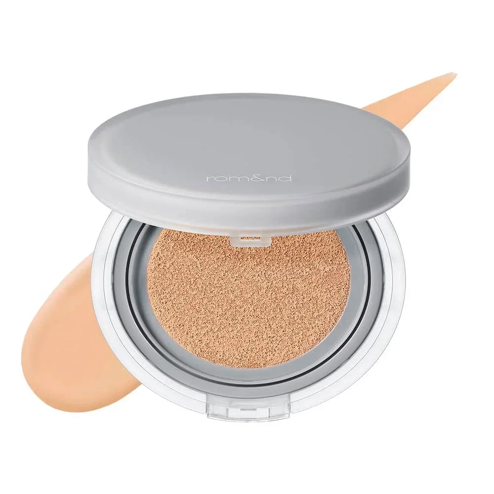 Стойкий тональный кушон с полуматовым финишем rom&nd Nu Zero Cushion SPF24 PA++ 04 Beige 23 04 Beige 23