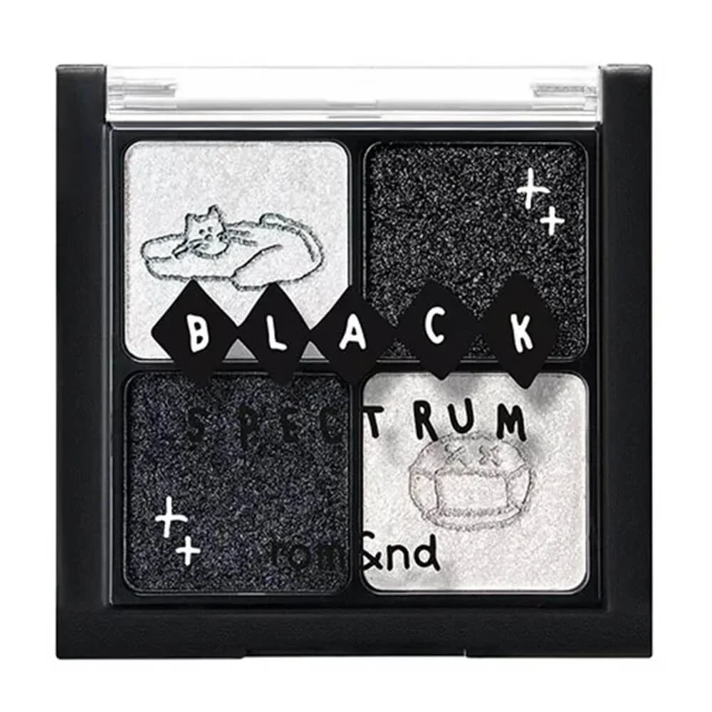 Лимитированная палетка теней для век rom&nd X Inapsquare Better Than Eyes Glitz In Black B03