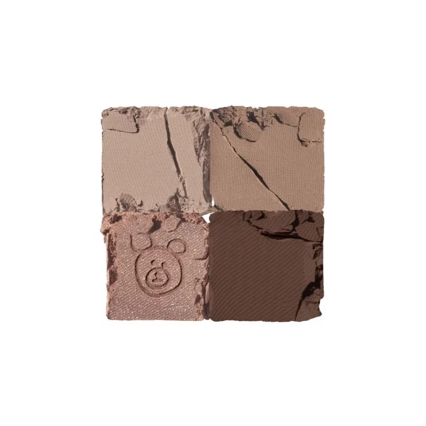 Палетка теней *rom&nd X INAPSQUARE* Better Than Eyes Buckwheat Flower In Black B01