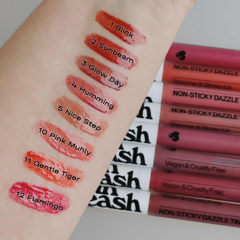 Нелипкий мерцающий тинт для губ Unleashia Non-Sticky Dazzle Tint 