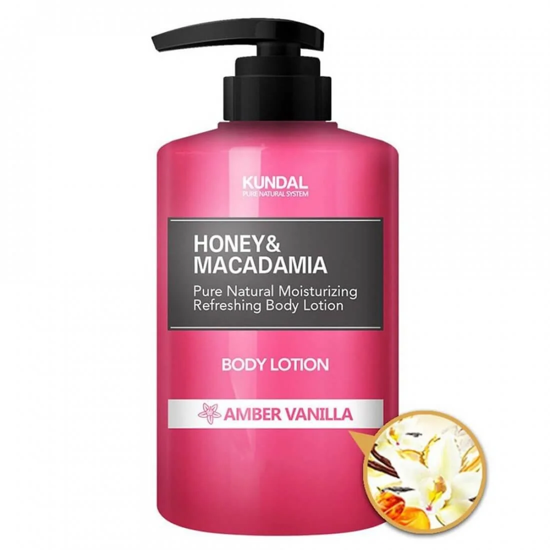Лосьон для тела Kundal Honey & Macadamia Body Lotion Amber Vanill