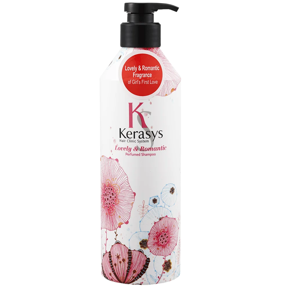 Парфюмированный шампунь для поврежденных волос Kerasys Perfumed Line Lovely & Romantic Shampoo