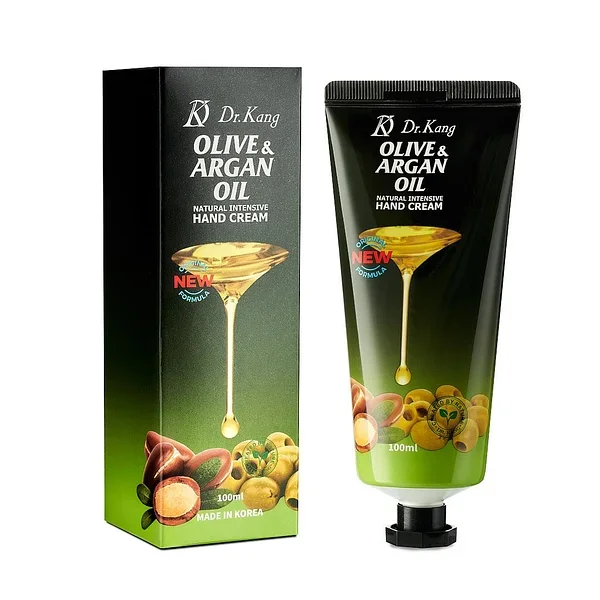 Крем для рук Dr. Kang OLIVE&ARGAN OIL NATURAL INTENSIVE HAND CREAM с Оливковым и Аргановым маслом