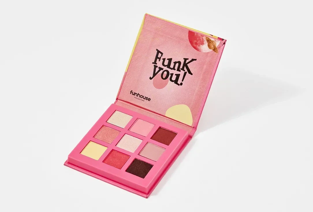 Палетка теней для век Belor Design Funhouse What the Funk!