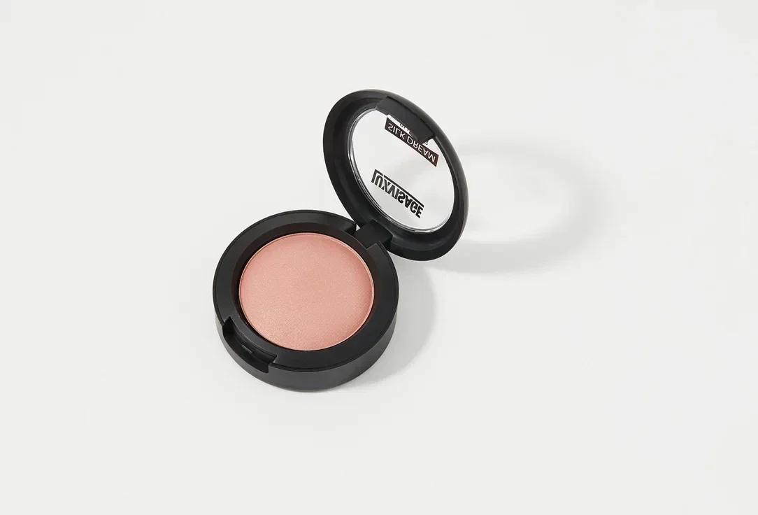 Компактные сатиновые румяна для лица LUXVISAGE SILK DREAM 04