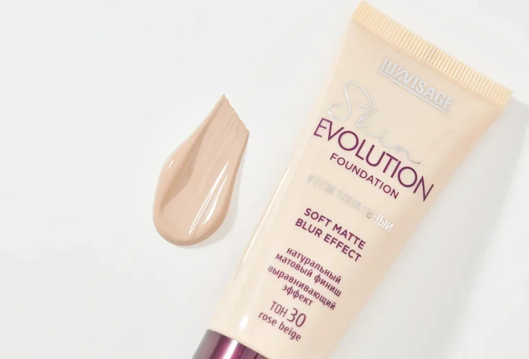 Тональный крем для лица LUXVISAGE Skin evolution soft matte blur effect 30 Rose Beige 30