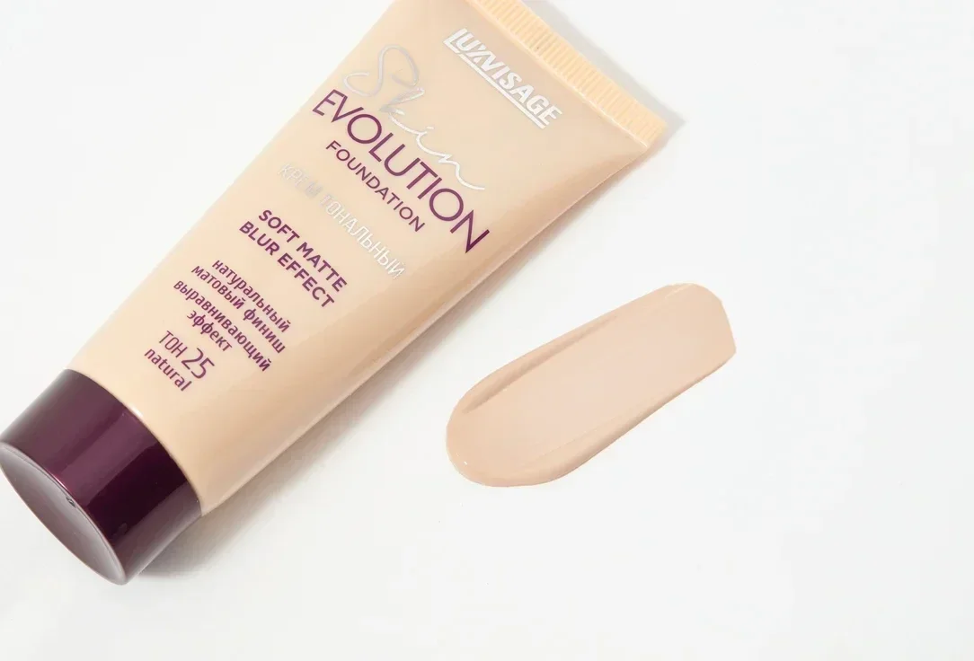 Тональный крем для лица LUXVISAGE Skin evolution soft matte blur effect 25 Natural 25