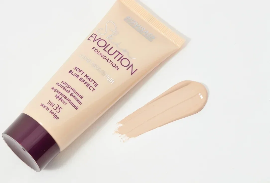 Тональный крем для лица LUXVISAGE Skin evolution soft matte blur effect 35 Warm Beige 35