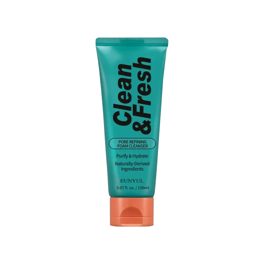 Eunyul Clean & Fresh Очищающая поры пенка для умывания Pore Refining Foam Cleanser 